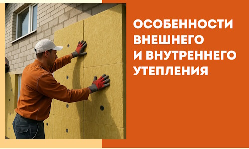 Какие особенности внешнего и внутреннего утепления в Ангарске