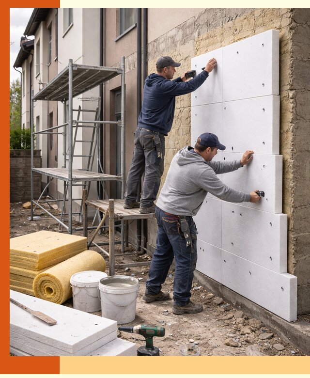 Утепление таунхауса с гарантией комфорта в Ангарске