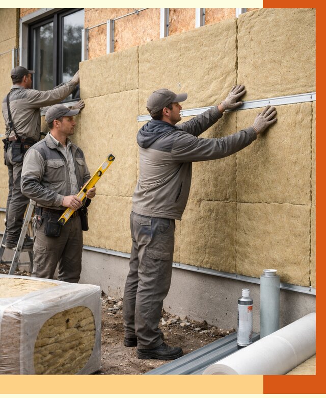 Утепление дома из SIP панелей в Ангарске от 6370 руб./м² под ключ | ТепломастерНгр