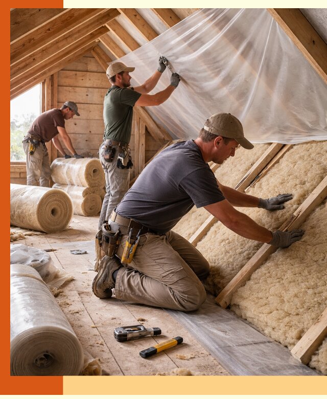 Утепление крыши изнутри в Ангарске: профессионально и надежно