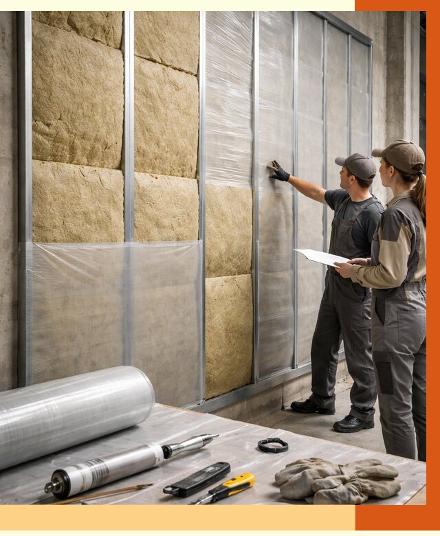 Утепление склада химсырья в Ангарске от 4623 руб. под ключ | ТепломастерНгр