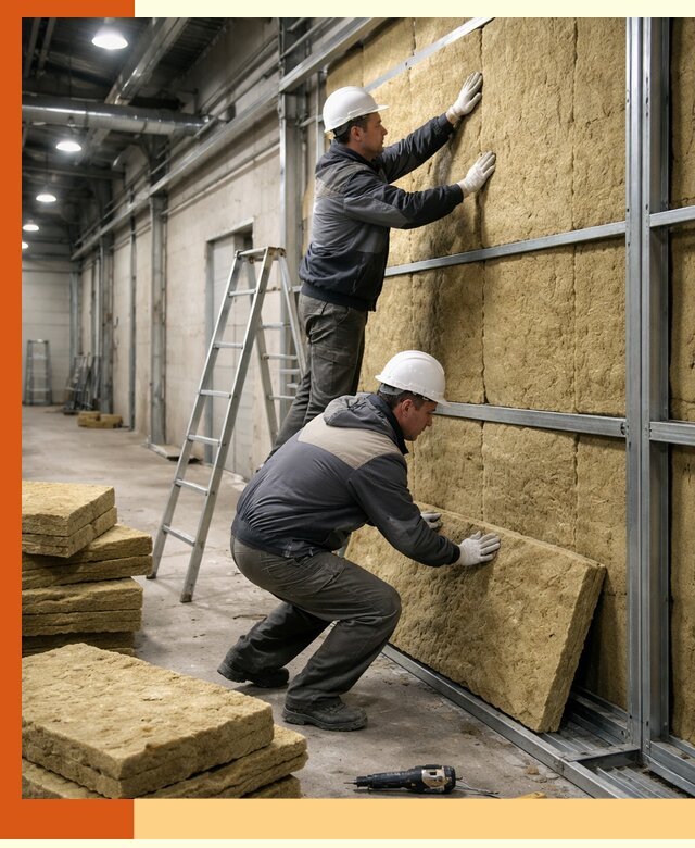 Утепление цеха под ключ в Ангарске с гарантией качества