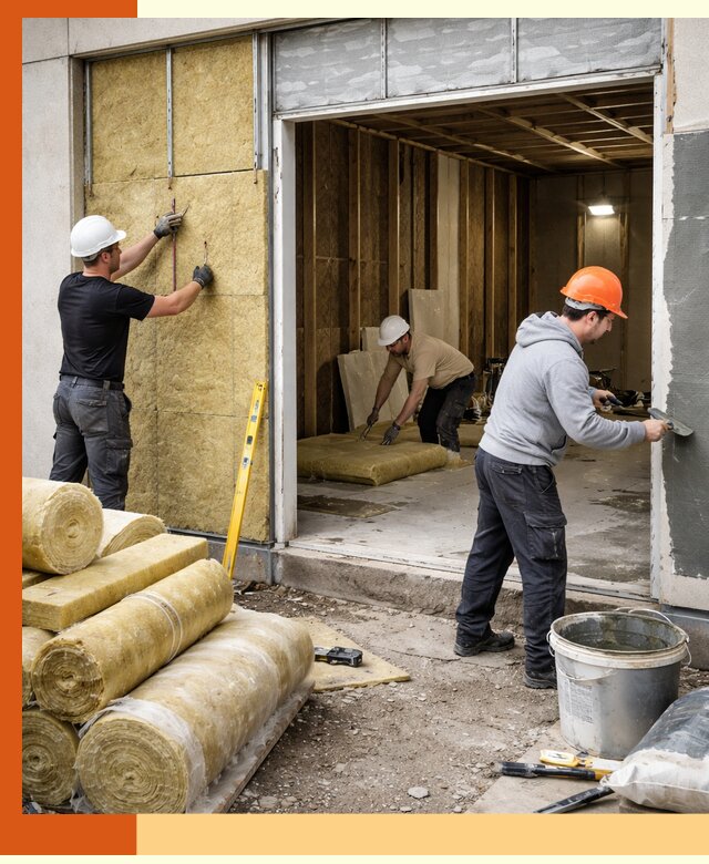 Утепление торгового павильона в Ангарске — качественно и энергоэффективно