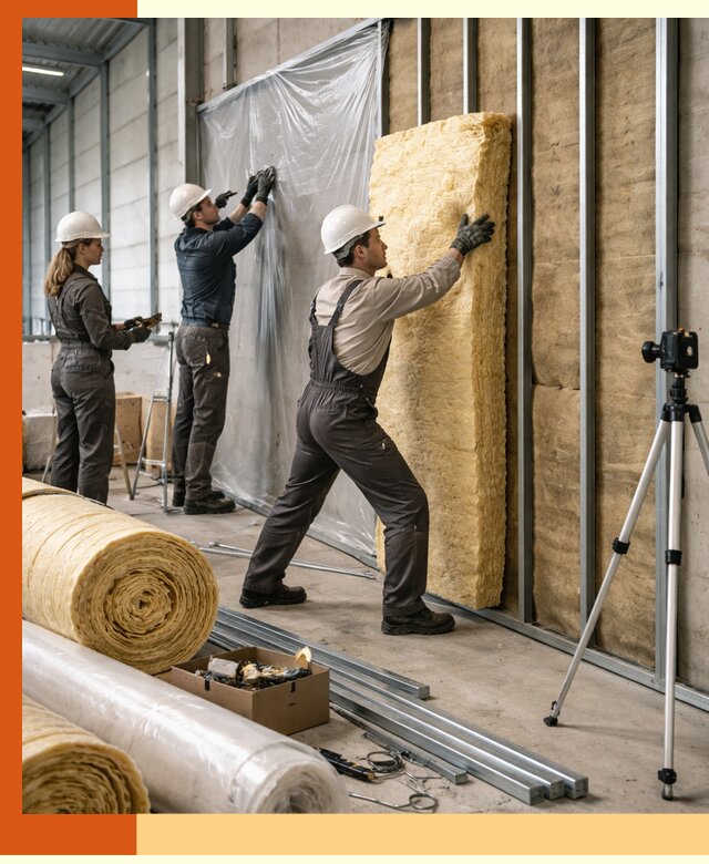 Утепление складского терминала в Ангарске профессионально и надёжно