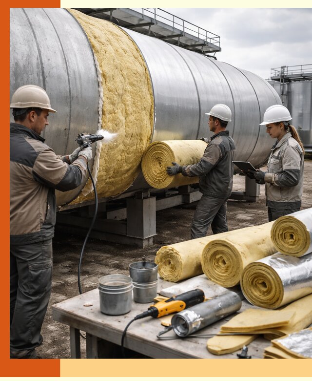 Утепление цистерны в Ангарске — утеплители и монтаж под ключ