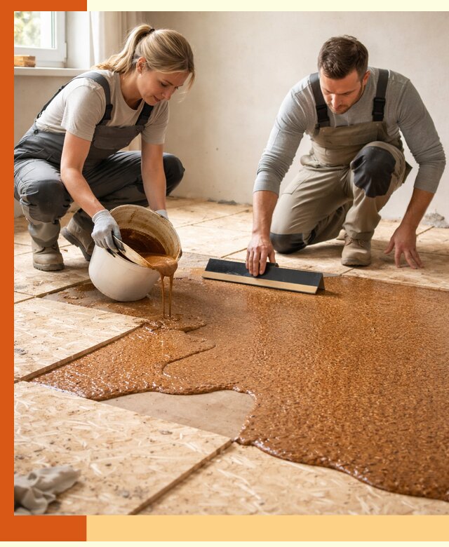 Утепление пола жидкой пробкой в Ангарске для квартир и домов