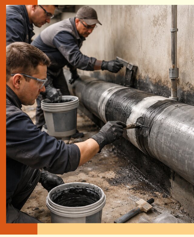 Гидроизоляция труб в Ангарске — защита и герметизация коммуникаций