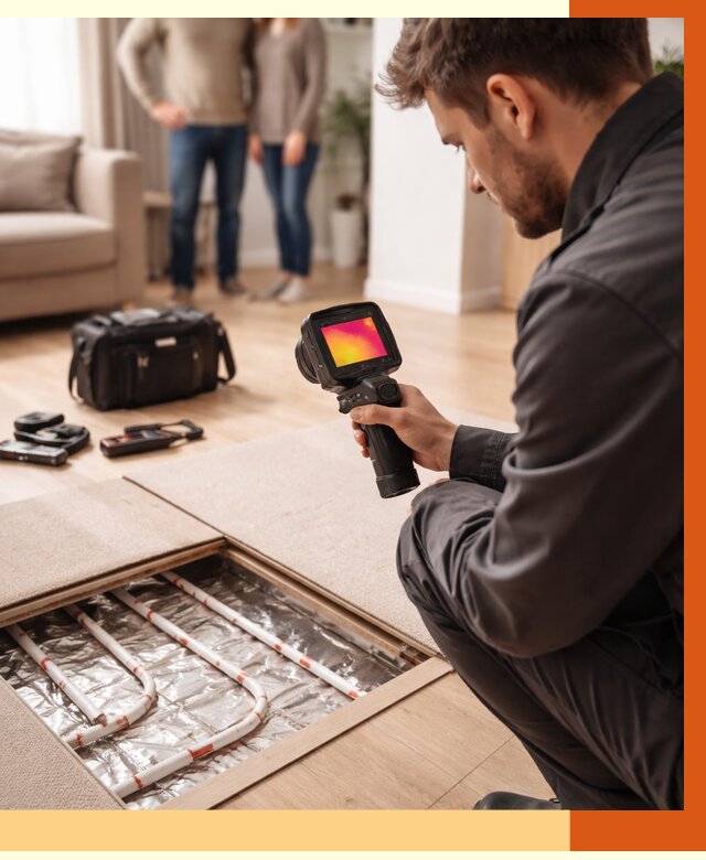 Тепловизионное обследование теплого пола в Ангарске от 4623 руб. — ТепломастерНгр